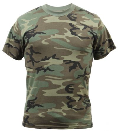 T-Shirt/ CAMO Woodland